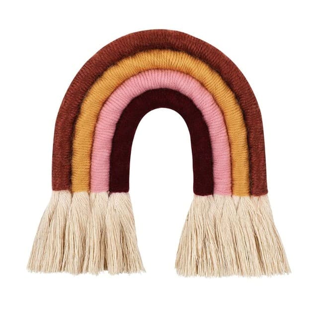 Macramé Arc-en-Ciel Créatif Esprit Macramé