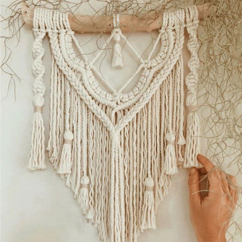 Macramé Bohème : L'Ornement Mural Tendance Esprit Macramé