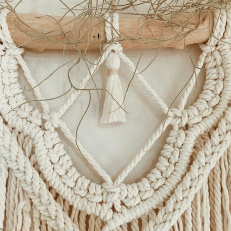 Macramé Bohème : L'Ornement Mural Tendance Esprit Macramé