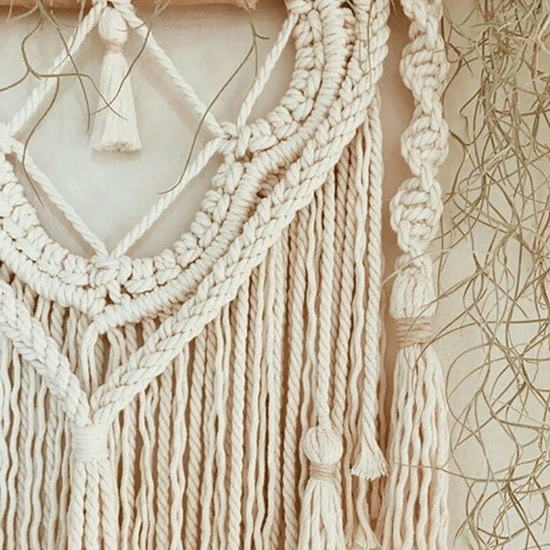 Macramé Bohème : L'Ornement Mural Tendance Esprit Macramé