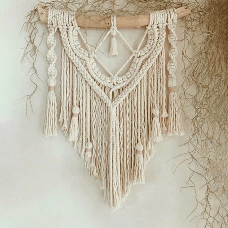 Macramé Bohème : L'Ornement Mural Tendance Esprit Macramé