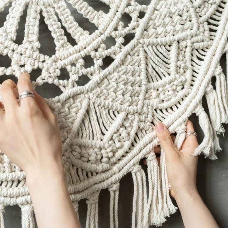Macramé Chic : Déco Murale Élégante Esprit Macramé