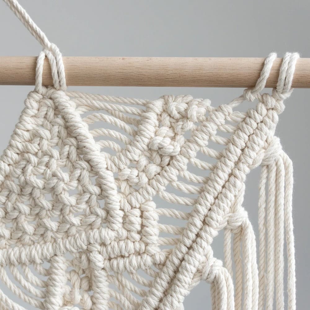 Macramé Chic : Déco Murale Élégante Esprit Macramé