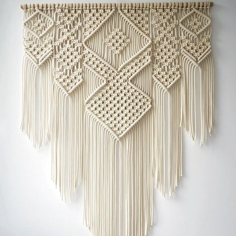 Macramé Géant Murale by Esprit Macramé Esprit Macramé