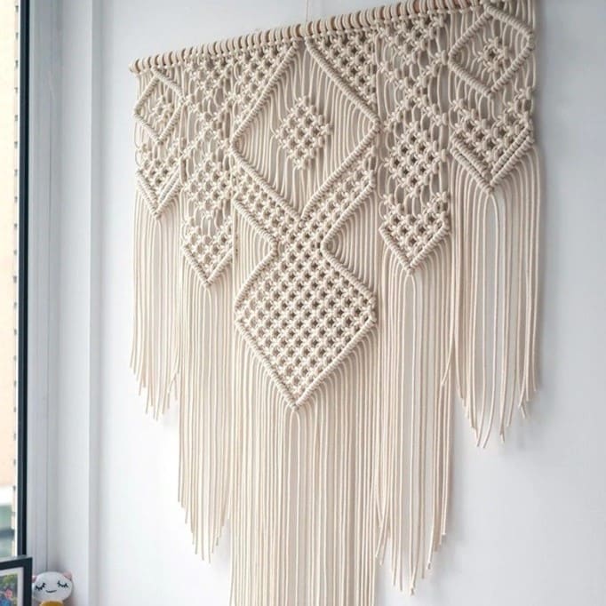 Macramé Géant Murale by Esprit Macramé Esprit Macramé
