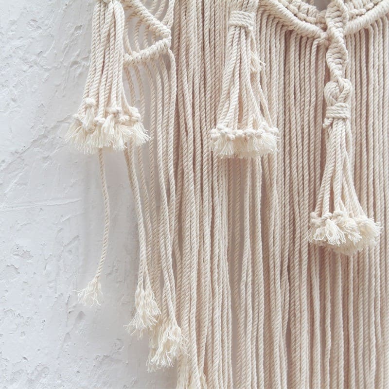 Macramé mural bohème Chic Esprit Macramé