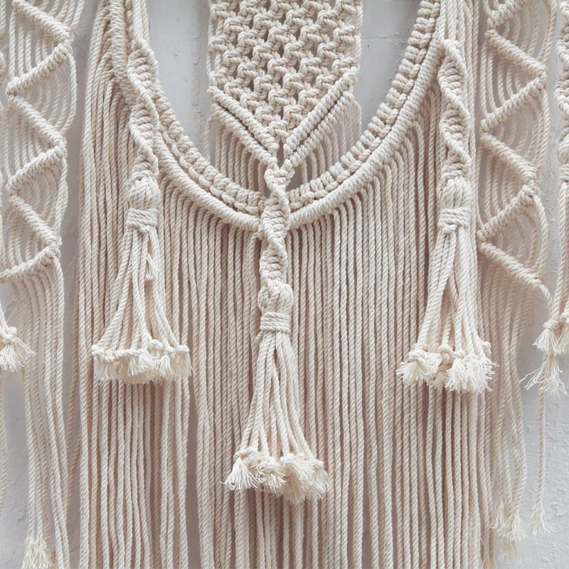Macramé mural bohème Chic Esprit Macramé