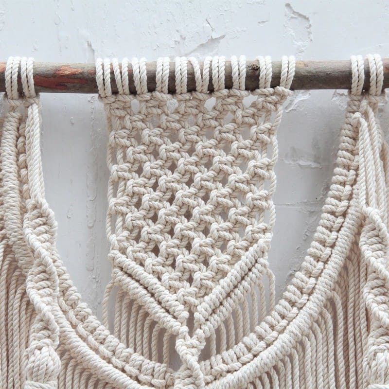 Macramé mural bohème Chic Esprit Macramé
