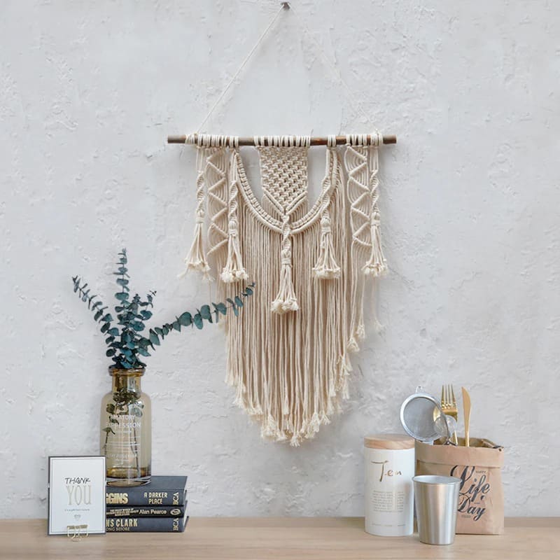 Macramé mural bohème Chic Esprit Macramé