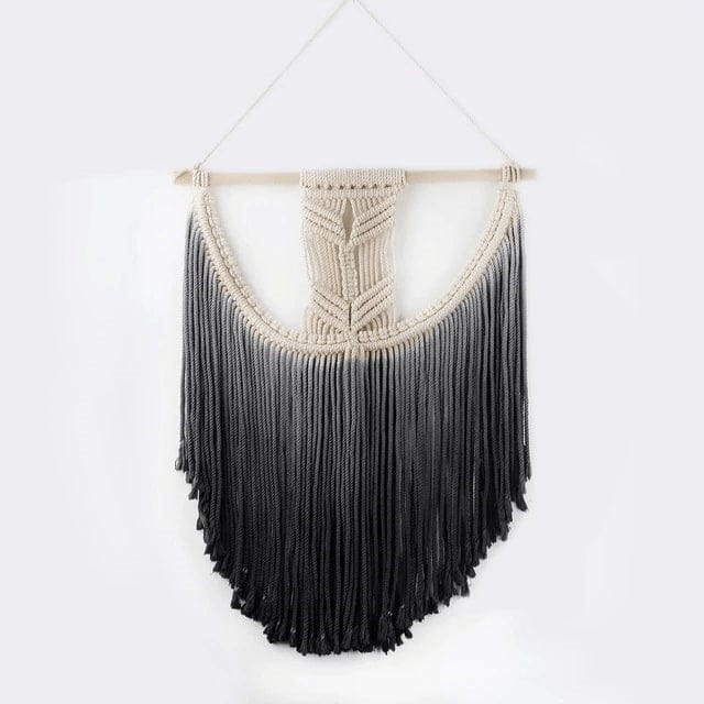 Macramé mural dégradé envoûtant Esprit Macramé