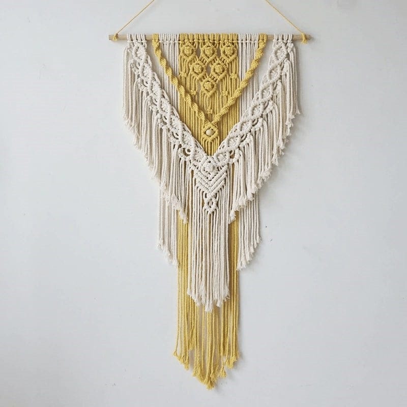Macramé mural Mustard Chic Esprit Macramé