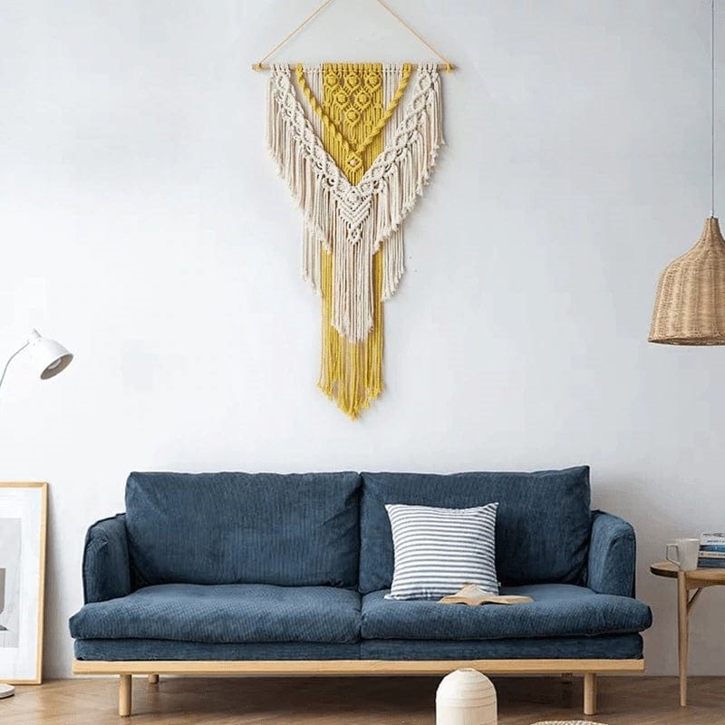 Macramé mural Mustard Chic Esprit Macramé