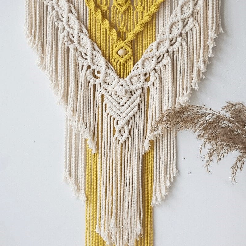 Macramé mural Mustard Chic Esprit Macramé