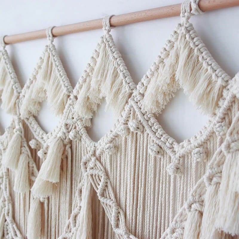Macramé Mural XXL Exclusif Esprit Macramé