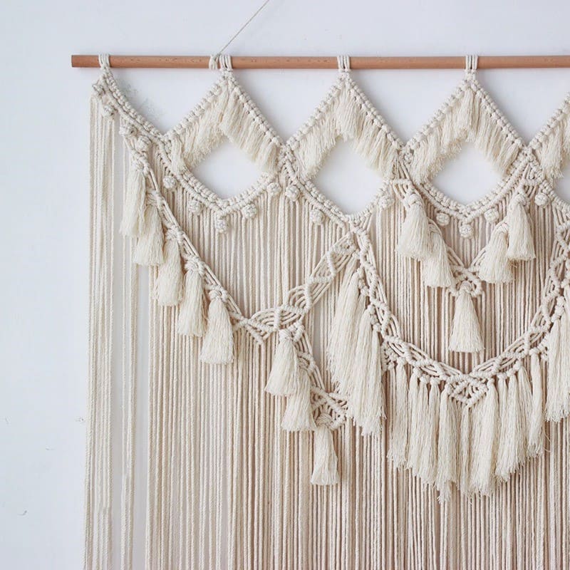 Macramé Mural XXL Exclusif Esprit Macramé