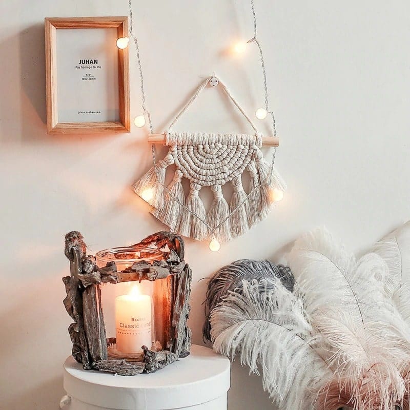 Mini Macramé mural - Collection Éléments Naturels Esprit Macramé