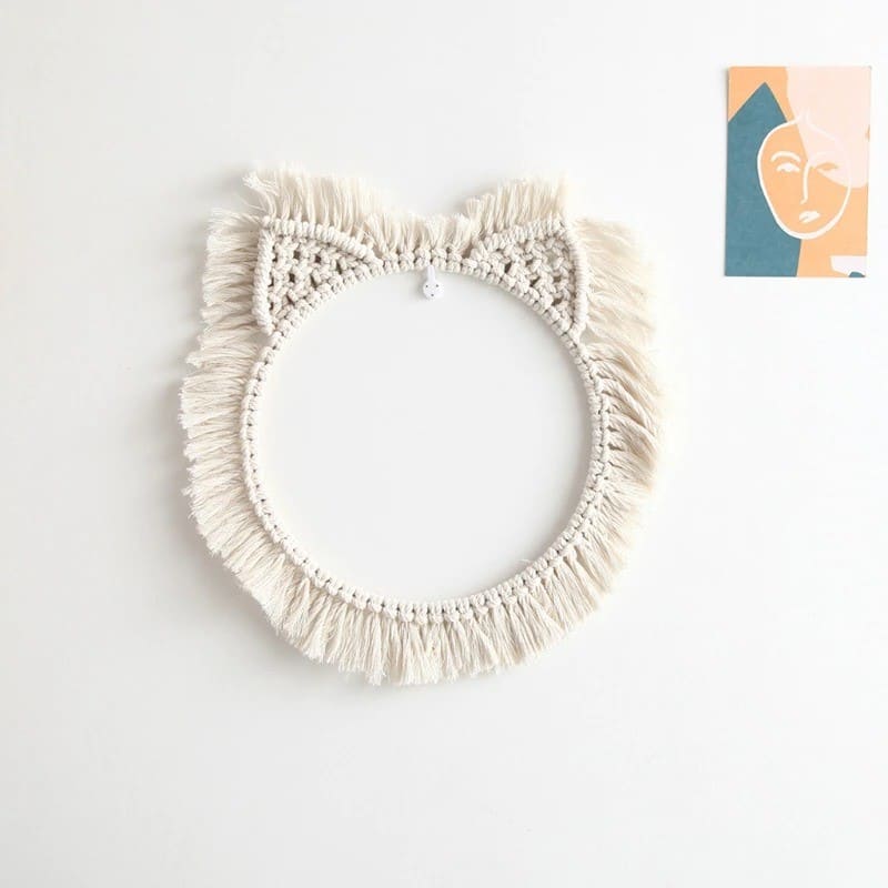 Miroir en Macramé Élégance Esprit Macramé