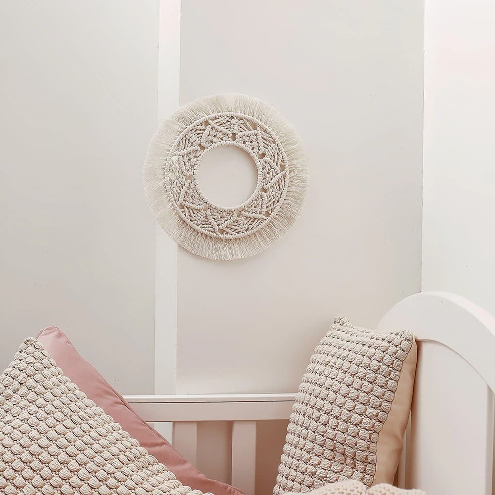 Mural Macramé Rond Élite Esprit Macramé