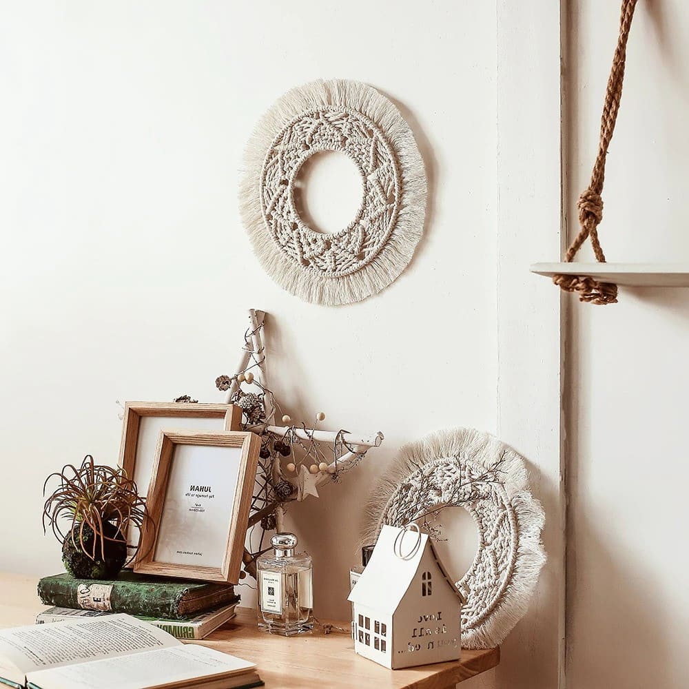 Mural Macramé Rond Élite Esprit Macramé