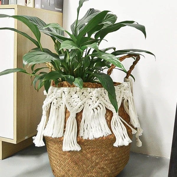 Panier Macramé Élégance Esprit Macramé