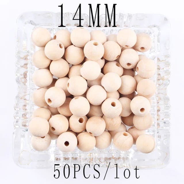 Perles en Bois Éco pour Macramé Artisanale Esprit Macramé