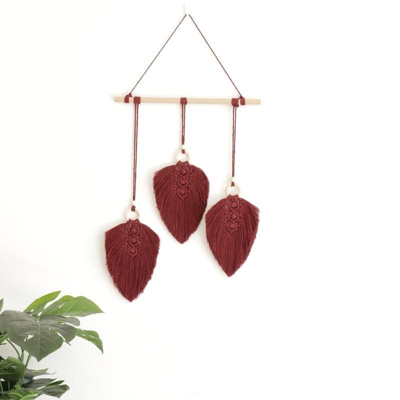 Plume de Macramé Élégante Esprit Macramé
