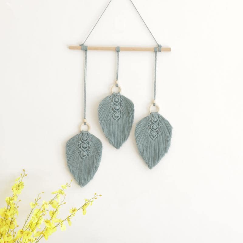 Plume de Macramé Élégante Esprit Macramé