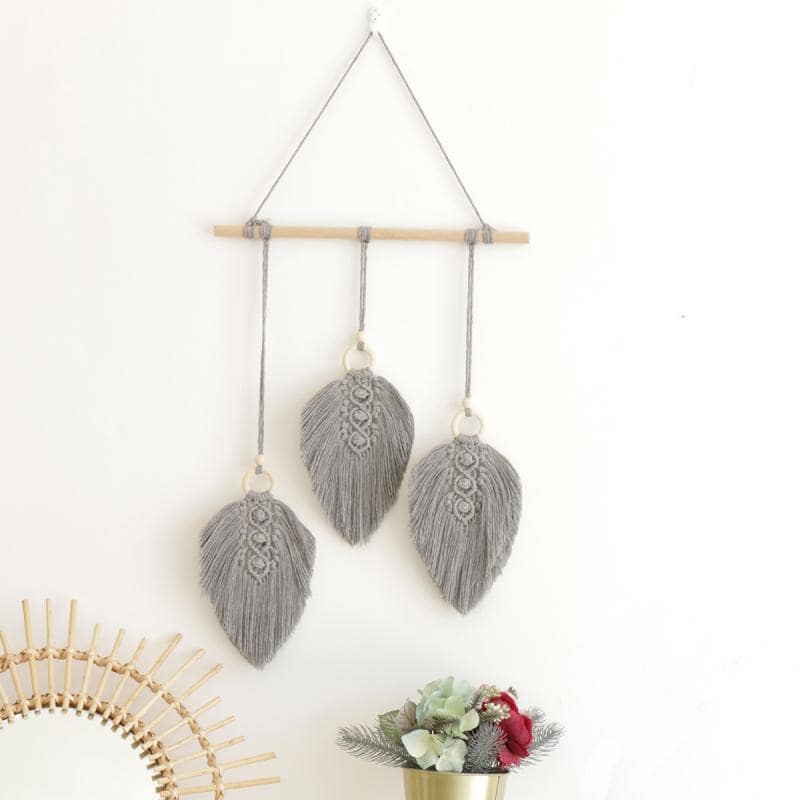 Plume de Macramé Élégante Esprit Macramé
