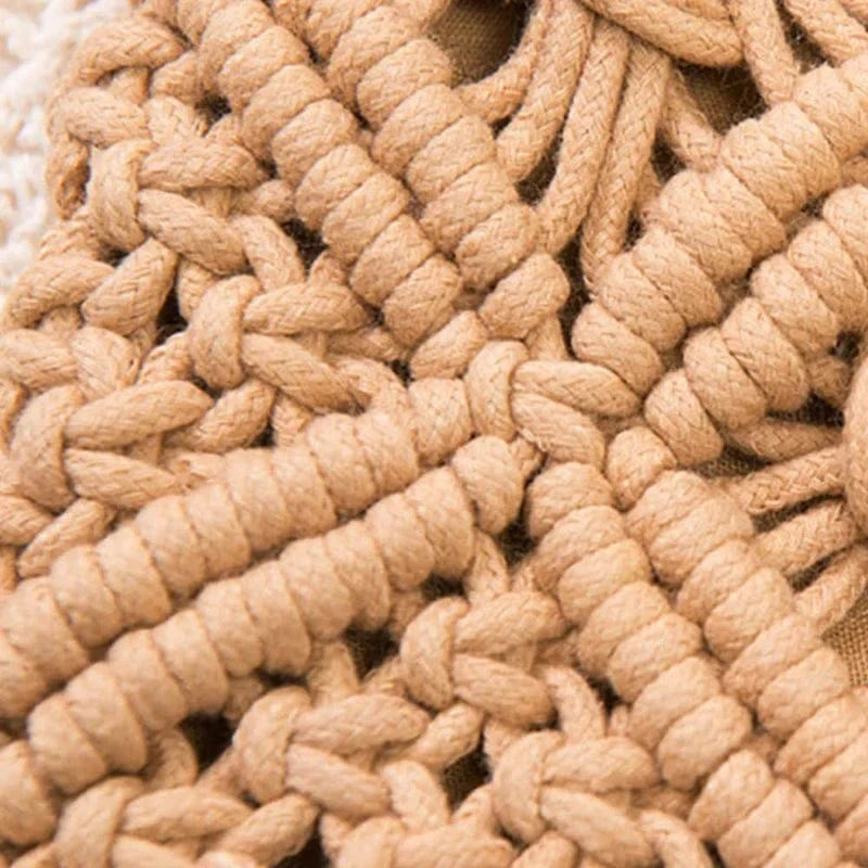Pochette Macramé Éclatante Esprit Macramé