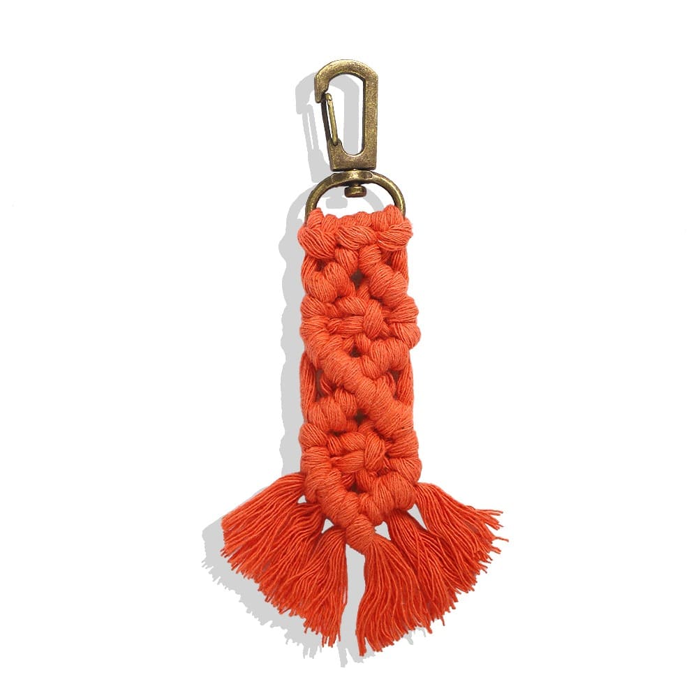 Porte-clé Macramé Éclat Coloré Esprit Macramé