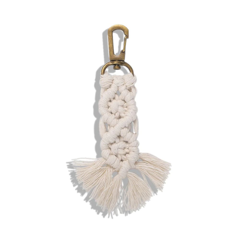 Porte-clé Macramé Éclat Coloré Esprit Macramé
