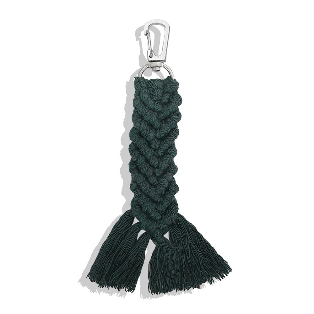 Porte-clé Macramé Éclat Coloré Esprit Macramé