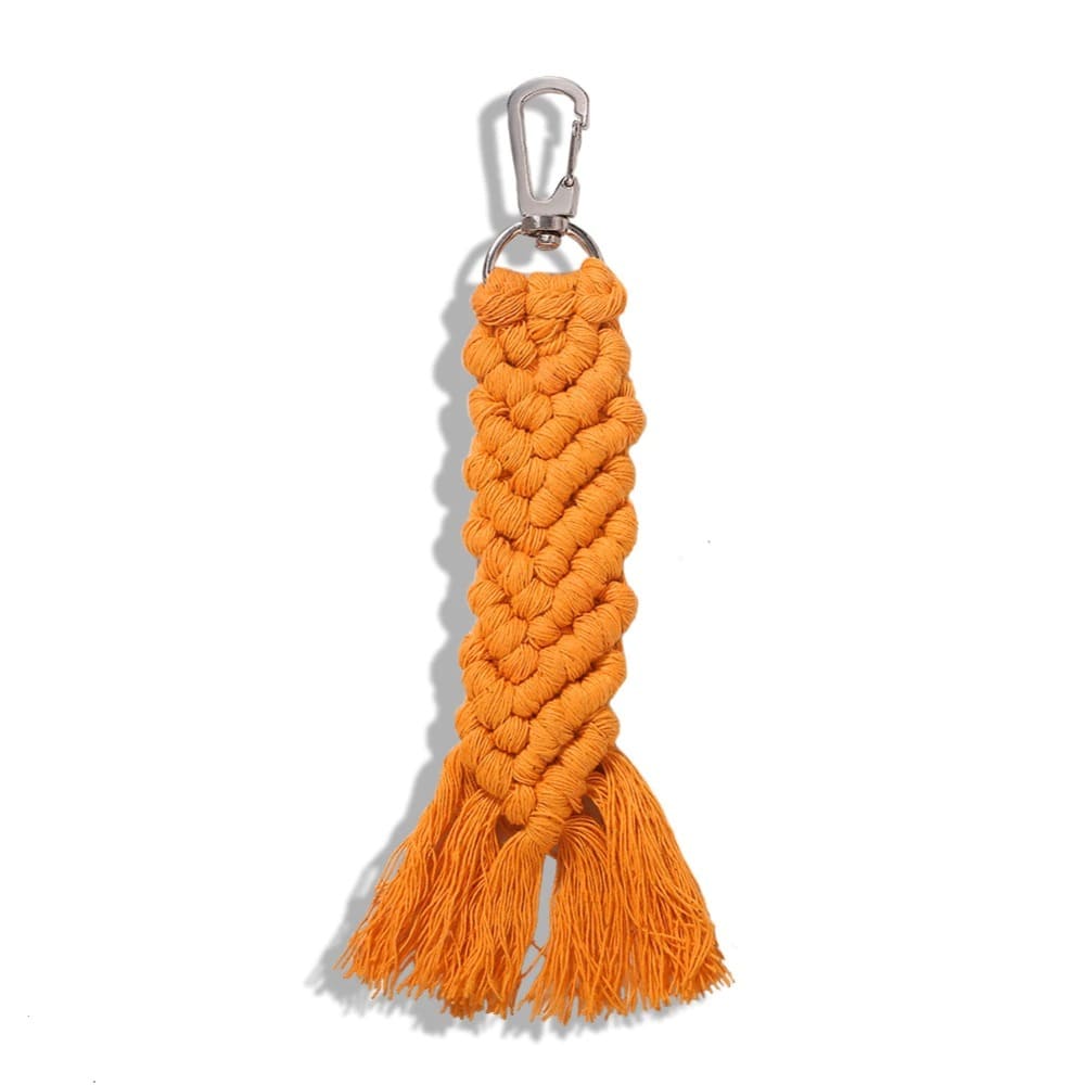 Porte-clé Macramé Éclat Coloré Esprit Macramé