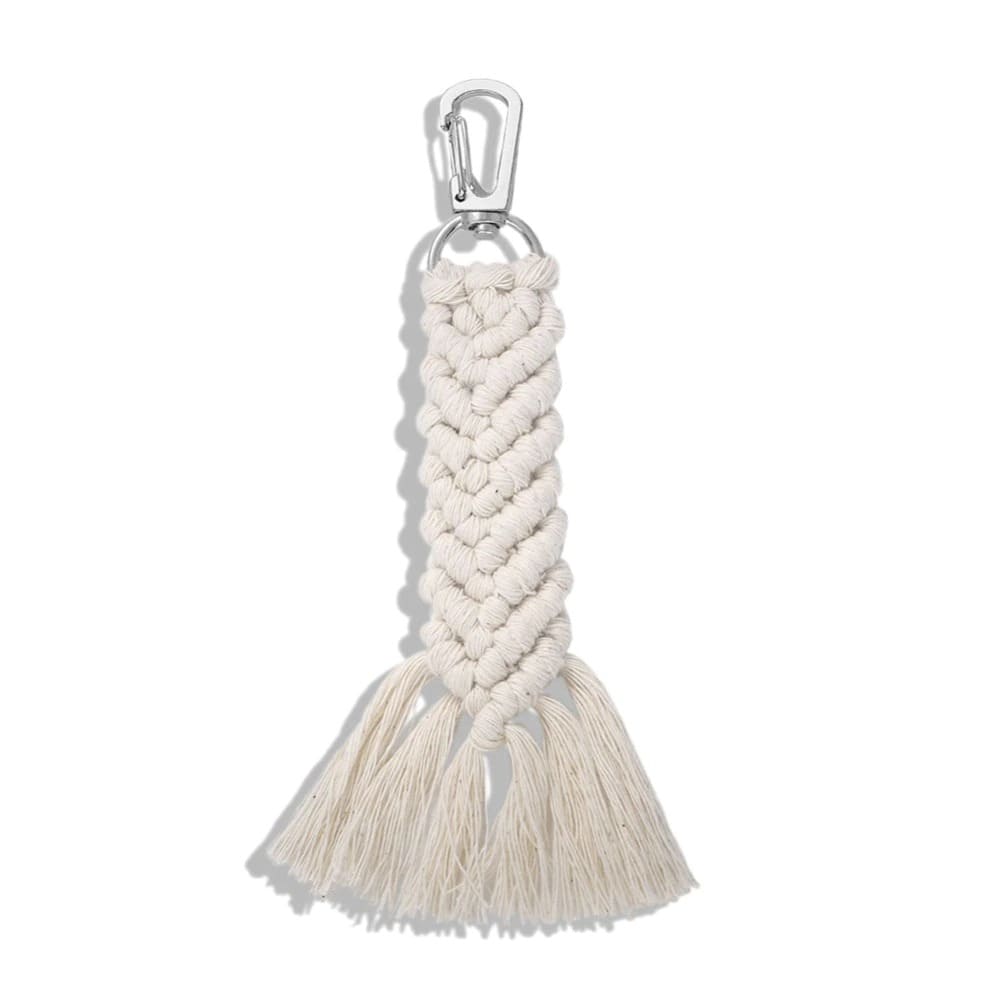 Porte-clé Macramé Éclat Coloré Esprit Macramé
