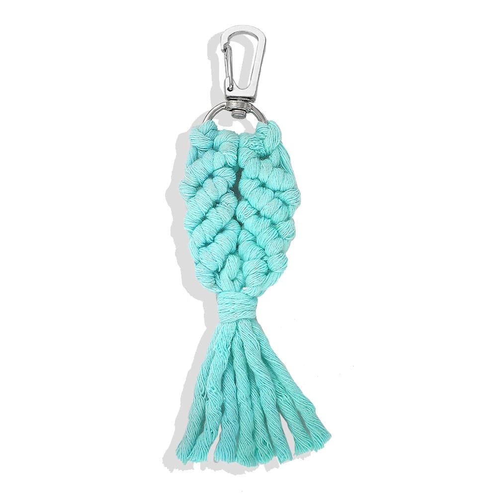 Porte-clé Macramé Éclat Coloré Esprit Macramé