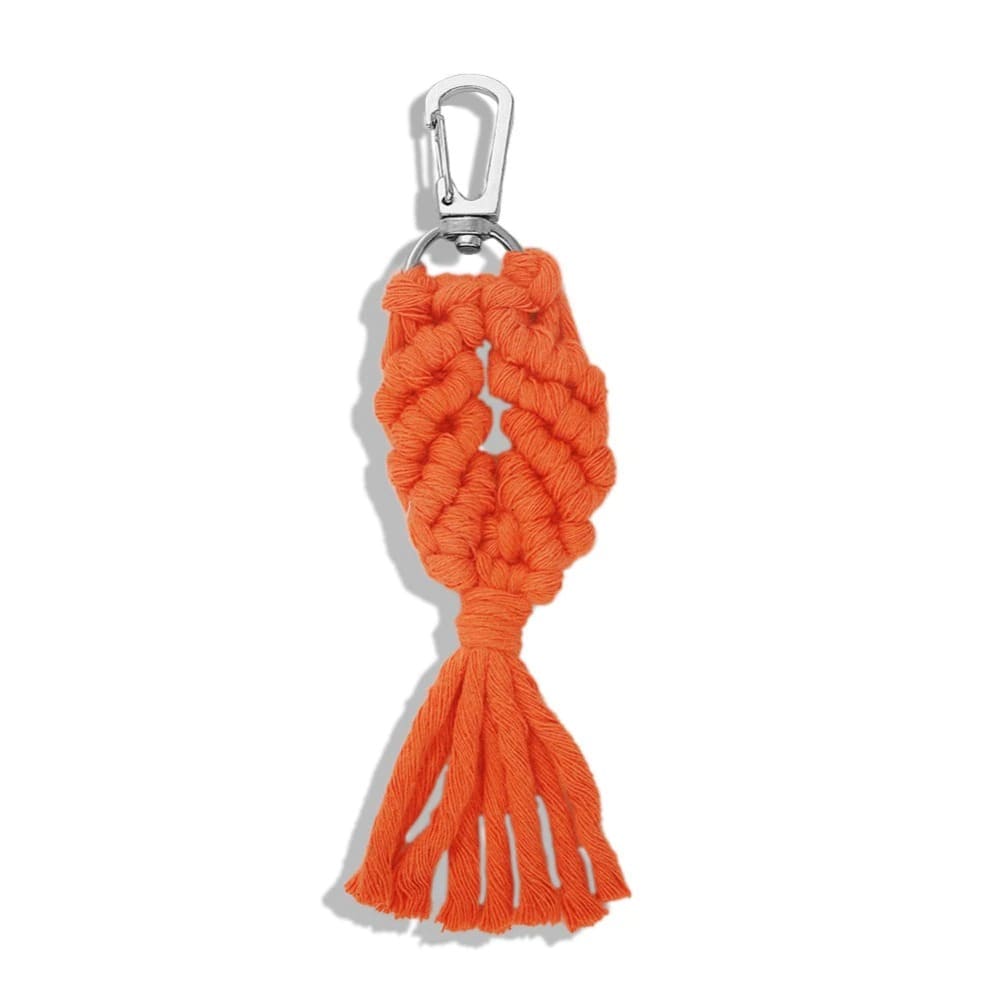 Porte-clé Macramé Éclat Coloré Esprit Macramé