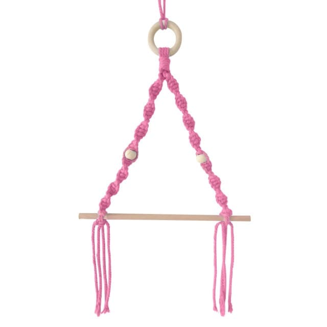 Porte-papier toilette en Macramé coloré Chic & Pratique Esprit Macramé