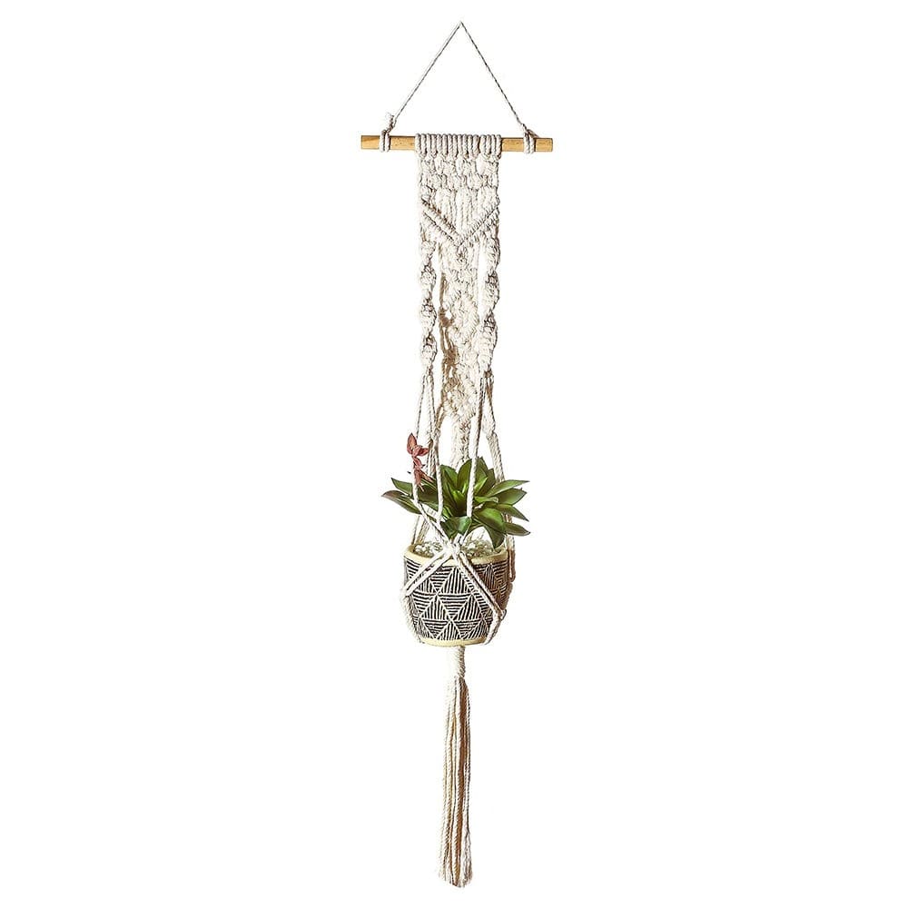 Porte-plante MacraDesign Esprit Macramé