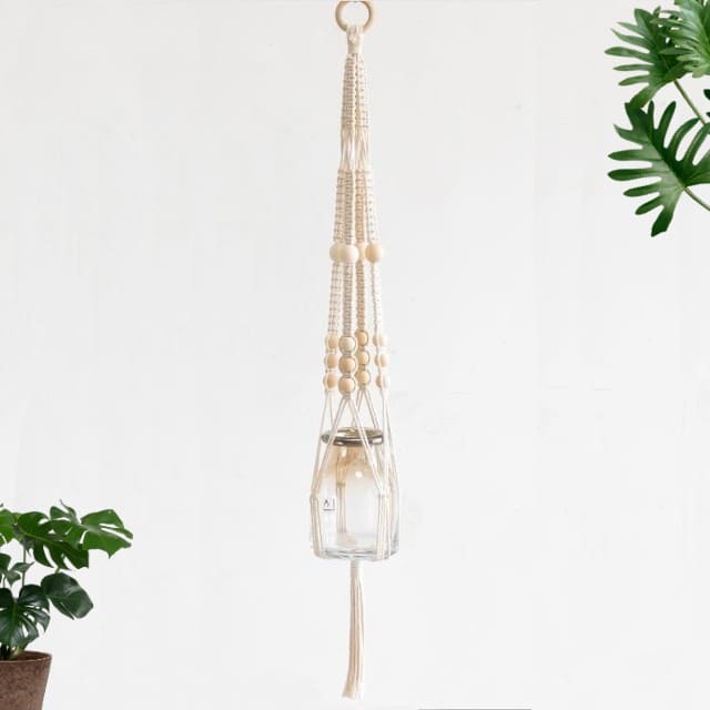 Pot suspendu MacraZen Esprit Macramé