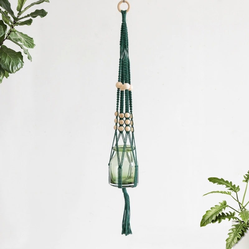 Pot suspendu MacraZen Esprit Macramé