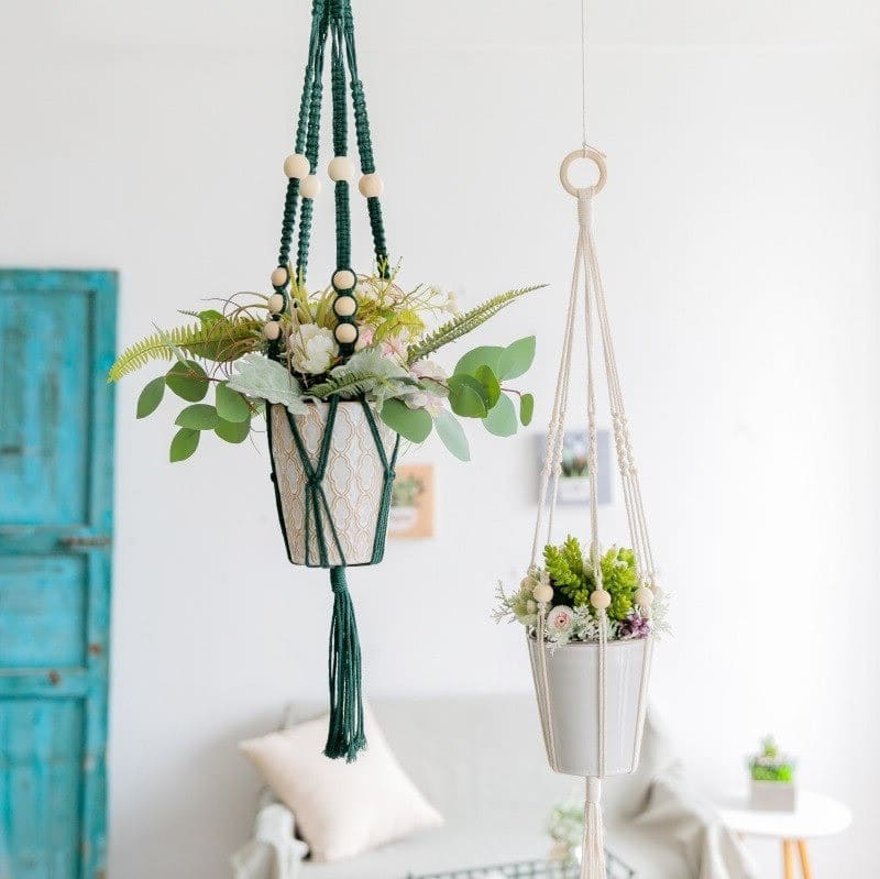 Pot suspendu MacraZen Esprit Macramé