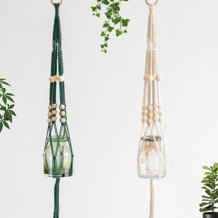 Pot suspendu MacraZen Esprit Macramé