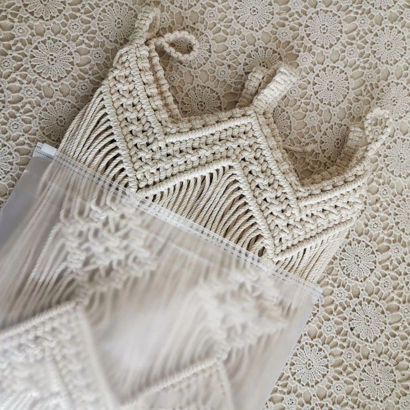 Rideau de séparation en Macramé Chic Esprit Macramé