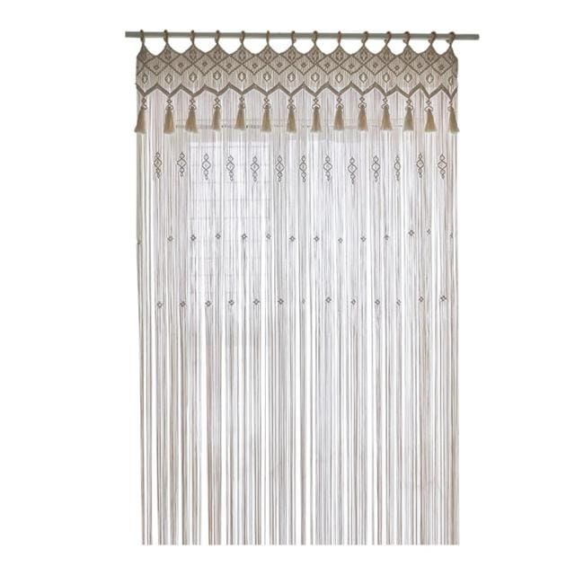 Rideau Macramé Élégance Esprit Macramé