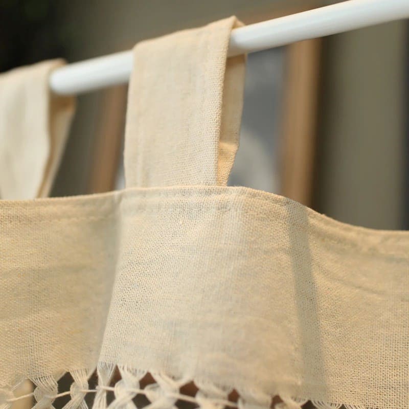 Rideau Macramé Gourmet Esprit Macramé