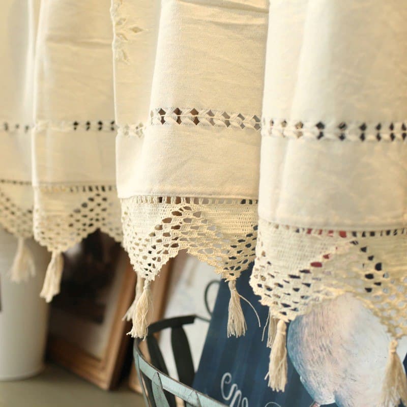 Rideau Macramé Gourmet Esprit Macramé