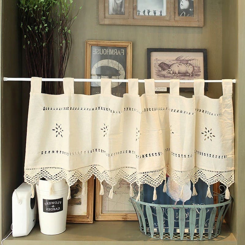 Rideau Macramé Gourmet Esprit Macramé