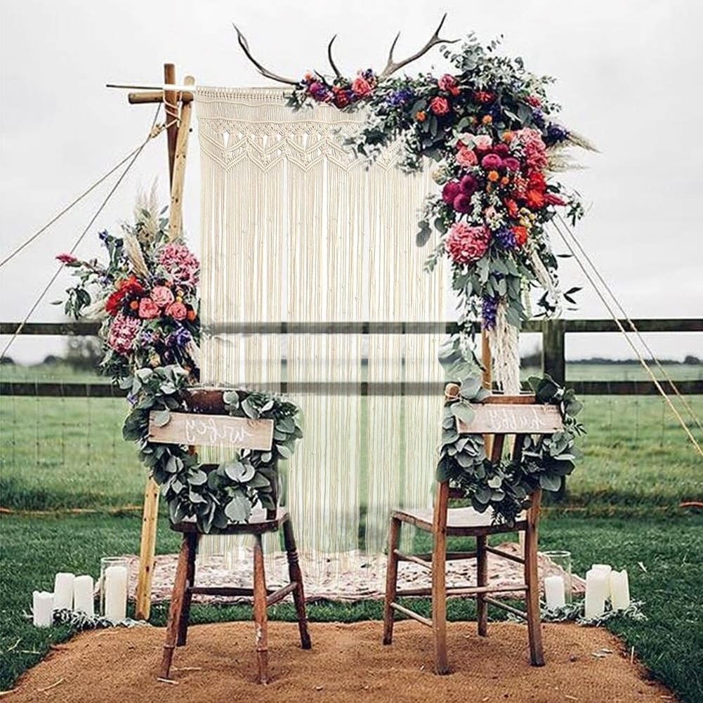 Rideau Macramé Outdoor Chic Esprit Macramé