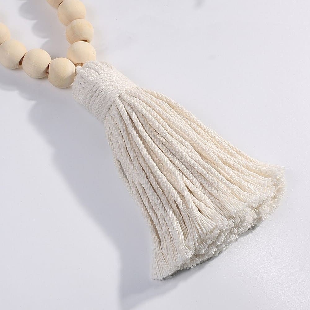 Rideau Perlé Macramé Éclatant Esprit Macramé