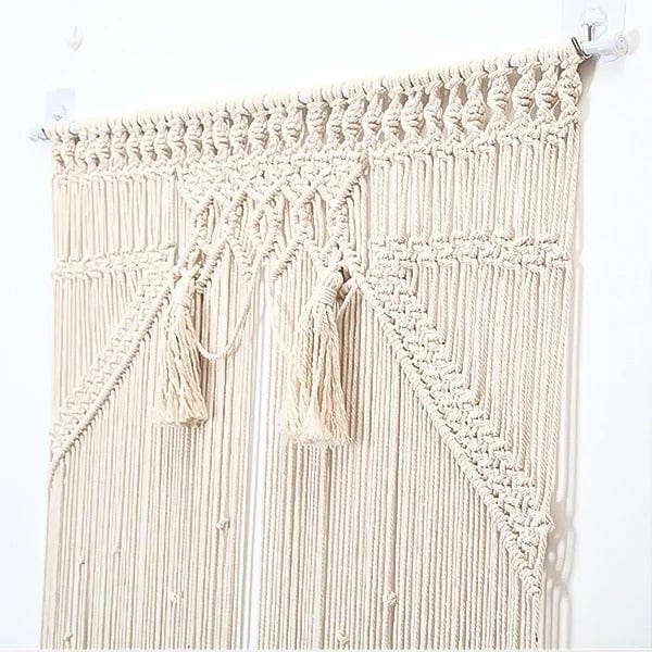 Rideaux en corde de Macramé Chic Esprit Macramé